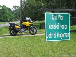 Markers &raquo; markers &raquo; Williamsburg Twp &raquo; Wageman, John; Congression Medal of Honor Recipient during the Civil War; Clover Cemetery, SR 133, Williamsburg twp